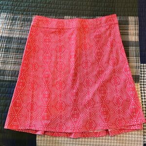 RipSkirt Hawaii size small length #2 coral print excellent condition